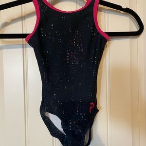 Plum practicewear leotard child xs